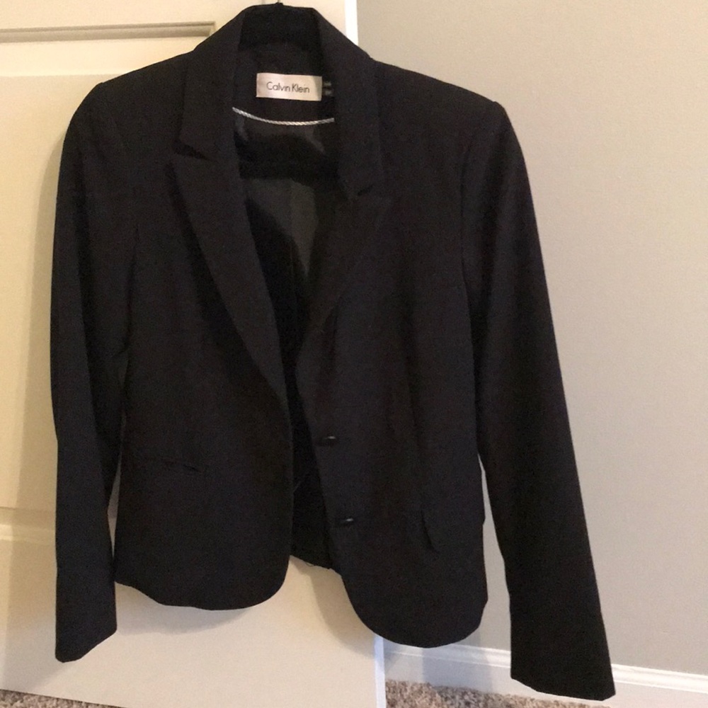 Calvin Klein Skirt and Blazer Suit 8p